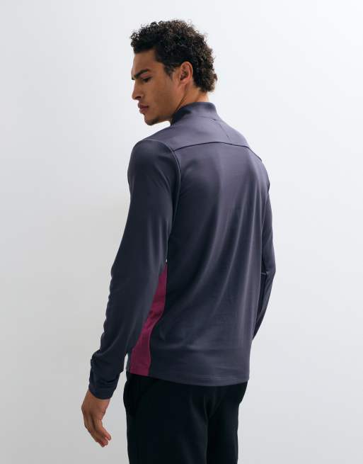 Nike Football Academy 25 Dri-FIT drill top in grey, 4 of 5
