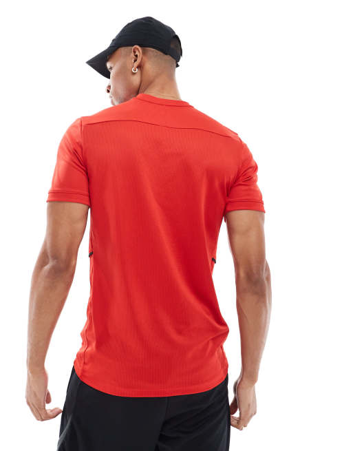 Nike Football - Academy 25 Dri-FIT - Rød T-shirt, 4 af 4