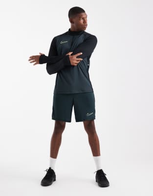 Nike Football Nike Football Academy 25 Dri-FIT shorts in dark green