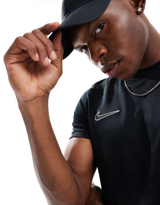 Nike Football - Academy 25 Dri-FIT - Sort T-shirt, 3 af 4