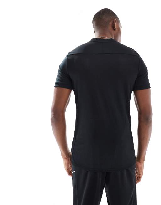 Nike Football - Academy 25 Dri-FIT - Sort T-shirt, 4 af 4