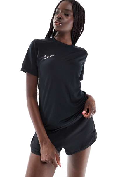 Nike Football Academy 25 Dri-FIT t-shirt in black - view 1