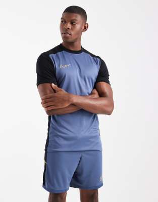 Nike Football Nike Football Academy 25 Dri-FIT t-shirt in blue