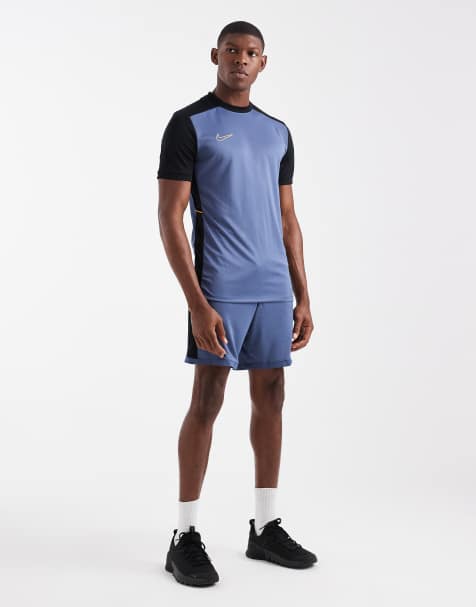 Nike Football - Academy 25 - Short en tissu Dri-FIT - Bleu - view 1