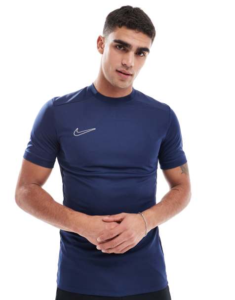 Nike Football - Academy 25 - T-shirt en tissu Dri-FIT - Bleu marine - view 1