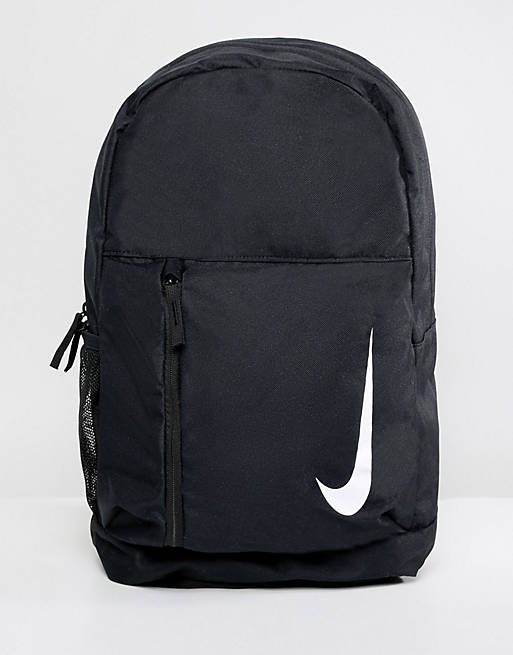 Novelist steel feed Nike Football Academy – Czarny plecak z kontrastującym logo | ASOS