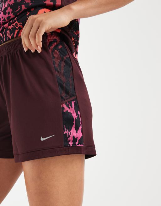 Nike Football - Academy - Dri-FIT - Bordeaux shorts med paneler, 4 af 5