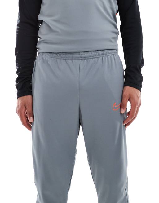 Nike Football – Academy – Dri-FIT – Grå mjukisbyxor, 5 av 5
