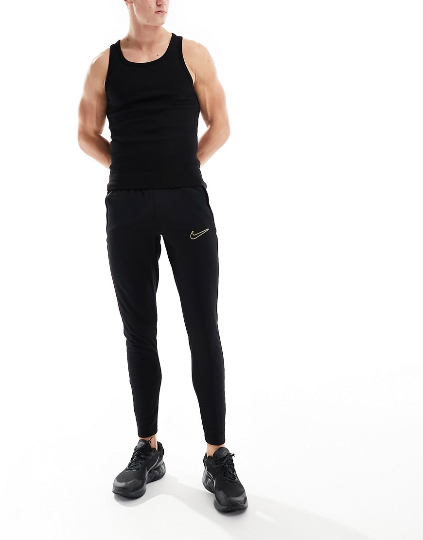 Nike Football Academy Dri-Fit joggers in black