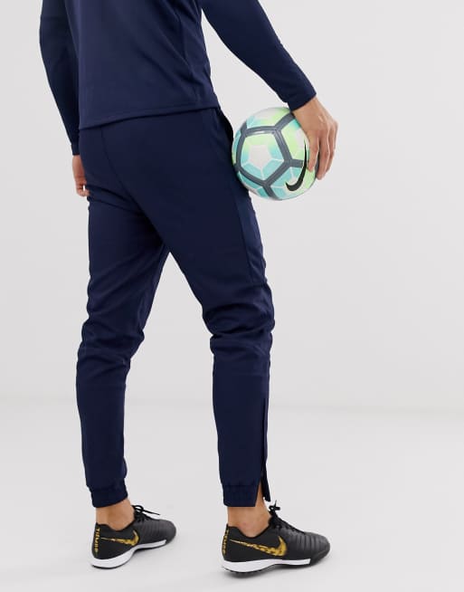 Nike football dry academy joggers in navy hotsell