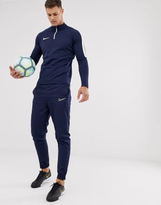 nike dri fit academy tracksuit blue
