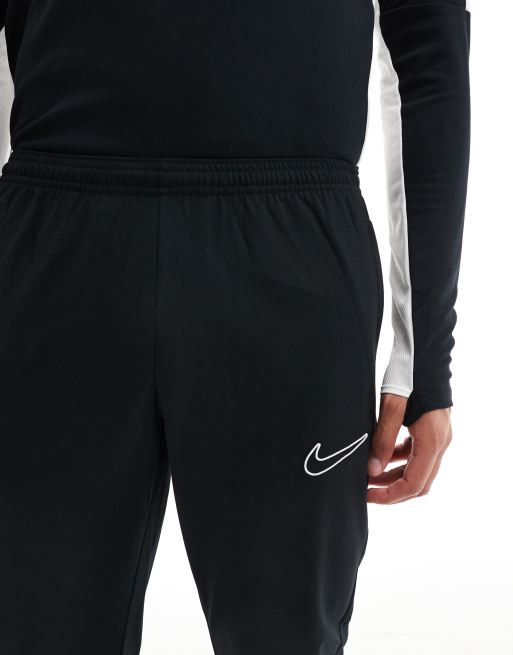 Nike Football - Academy Dri-FIT - Joggers neri con pannelli, 5 di 5