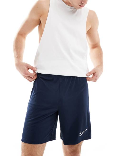 Nike Football - Academy Dri-FIT - Marineblå shorts med paneler, 4 af 5