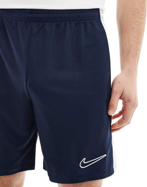 Nike Football - Academy Dri-FIT - Marineblå shorts med paneler, 5 af 5