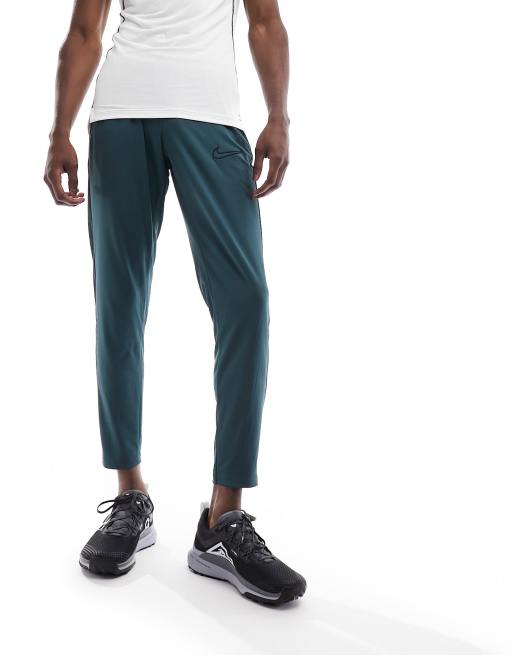 Nike Football – Academy – Dri-FIT – Mörkgröna mjukisbyxor
