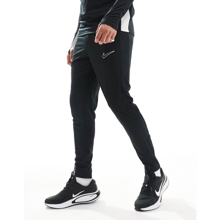 Nike football academy shop tapered joggers in black