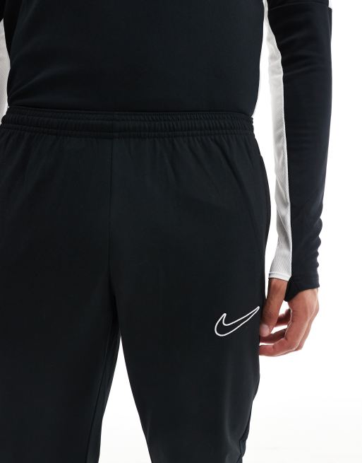 Nike Football Academy Dri FIT panelled joggers in black ASOS