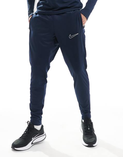 Navy Essential Cuffed Joggers