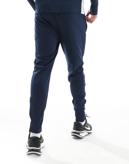 Nike Football Academy Dri FIT panelled joggers in navy ASOS