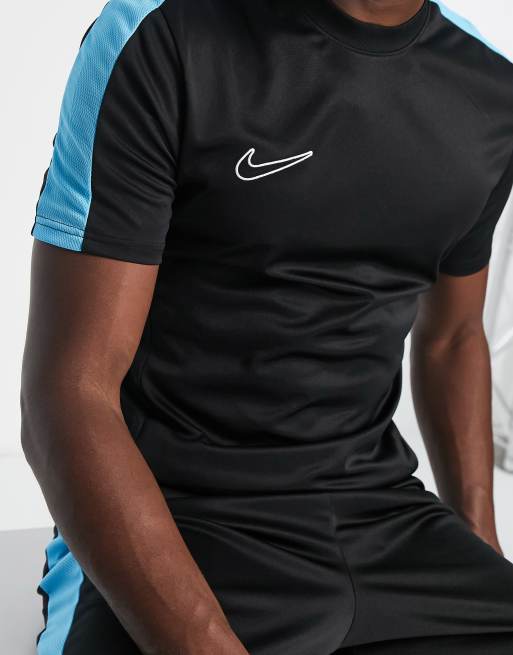 Black and blue store nike shirt