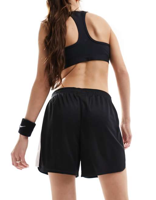 Nike Football – Academy – Dri-FIT – Svarta shorts med paneler, 3 av 5
