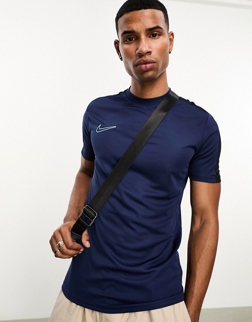 Nike Football Academy Dri-FIT t-shirt in dark blue