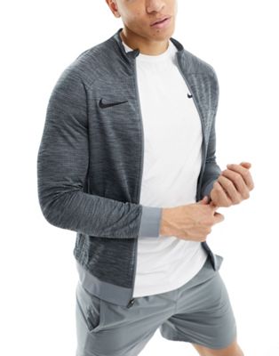 Nike Football Academy Dri-Fit track jacket in grey