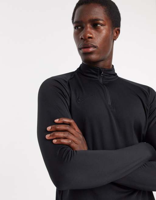 Nike academy top clearance black