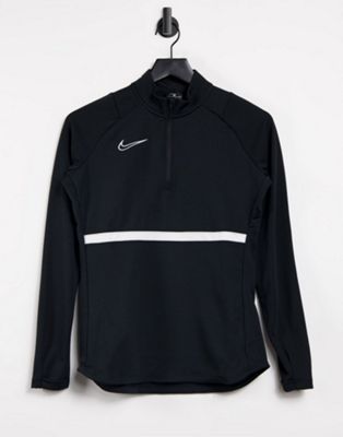 Nike Football Academy Dry drill top in black - ASOS Price Checker