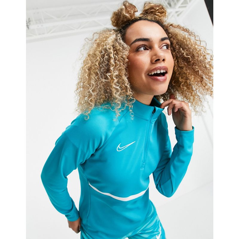 Donna Activewear Nike Football - Academy Dry Drill - Top turchese