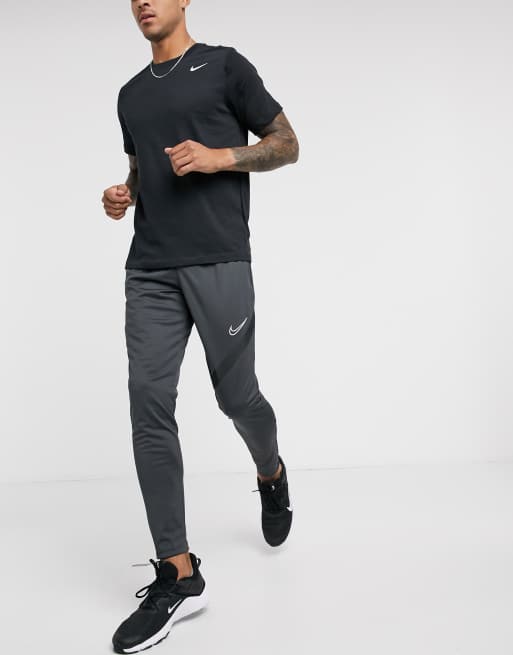 Nike football dry on sale academy joggers in black