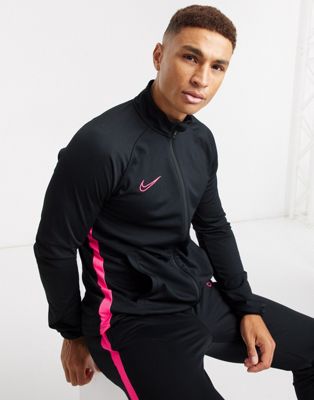black and pink nike joggers