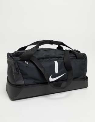 nike football academy holdall bag in black