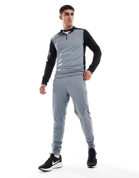 Nike Football Academy - Joggers Dri-FIT grigi - view 1
