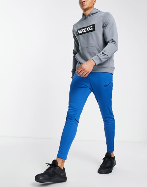 Nike Football Academy joggers in blue ASOS