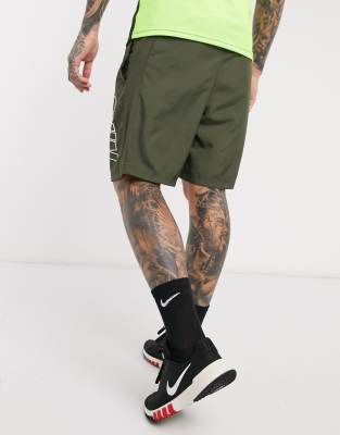 large logo shorts