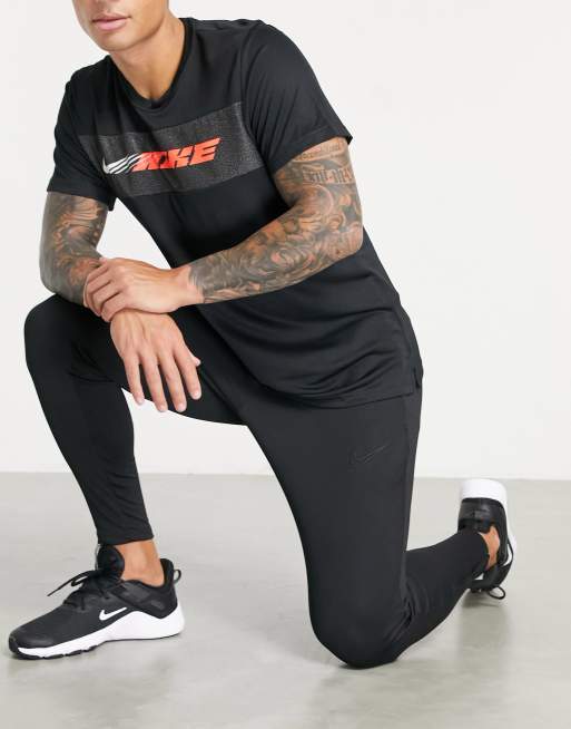 Pantalon nike academy clearance noir