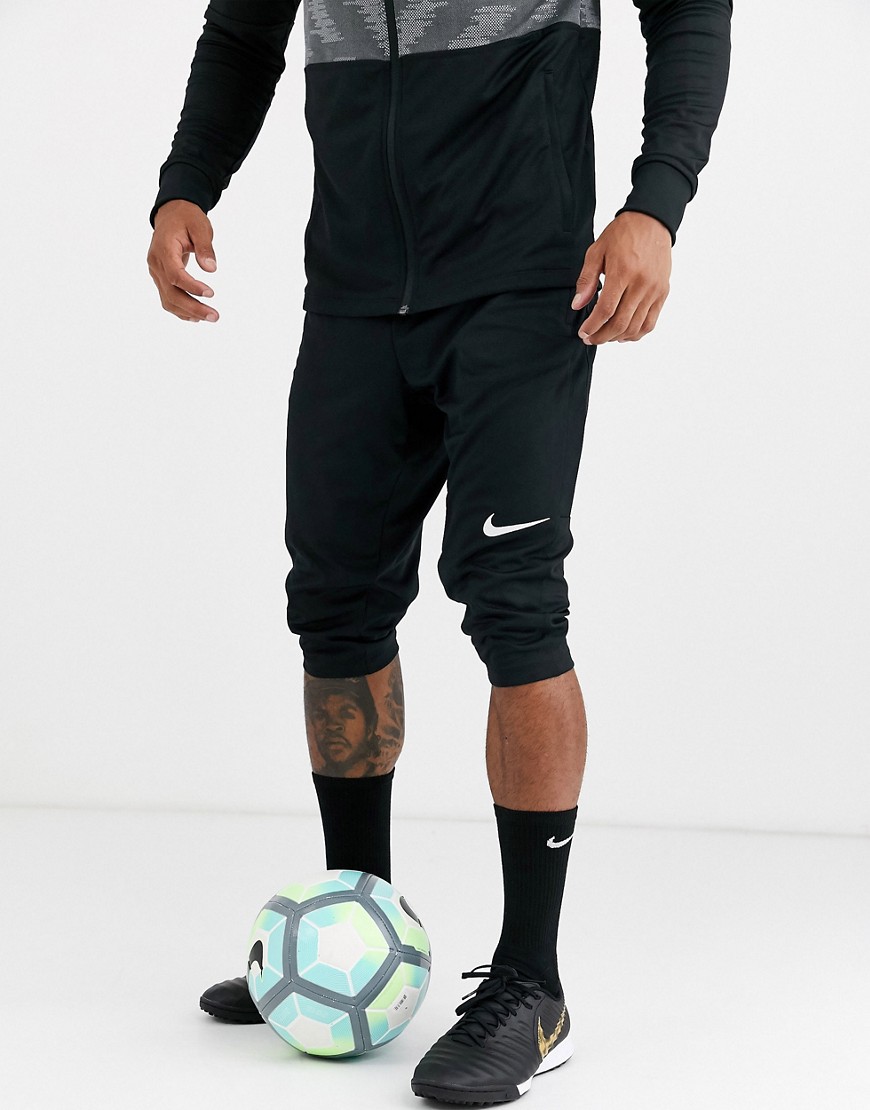 Nike Football - Academy - Pantaloncini neri a 3/4-Nero