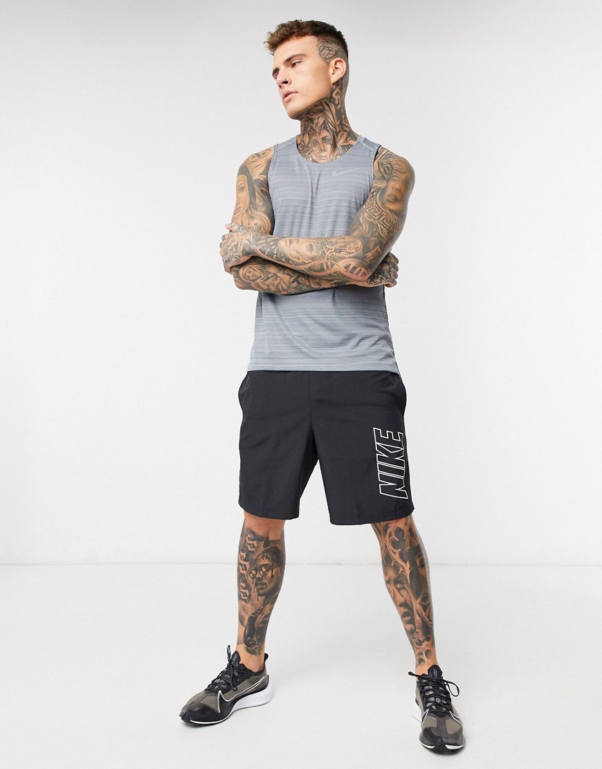 Nike Football - Academy - Pantaloncini neri con logo-Nero