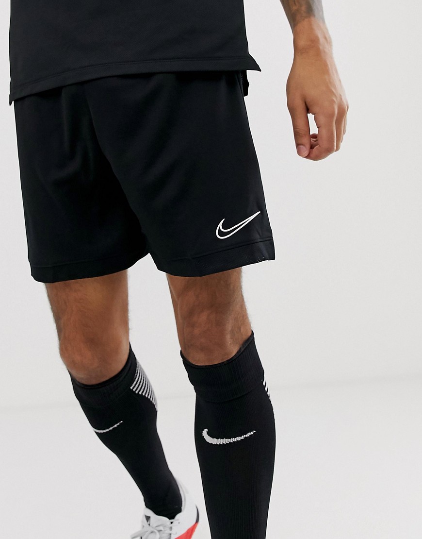 Nike Football - Academy - Pantaloncini neri-Nero
