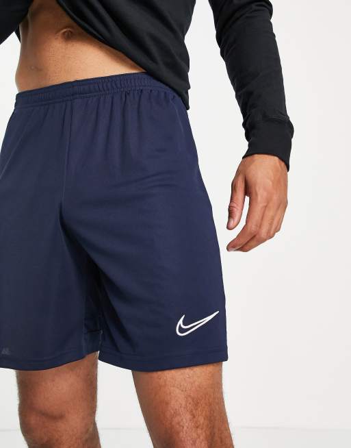 Nike Football - Academy - Short in marienblauw