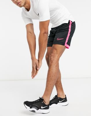 black and pink nike shorts