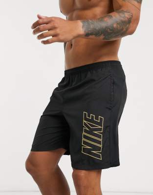 nike academy shorts black