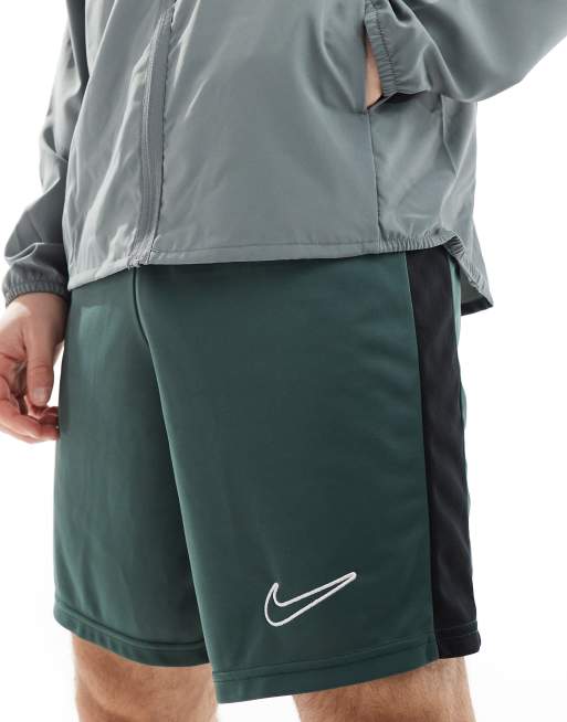 Nike Football Academy shorts in dark green ASOS