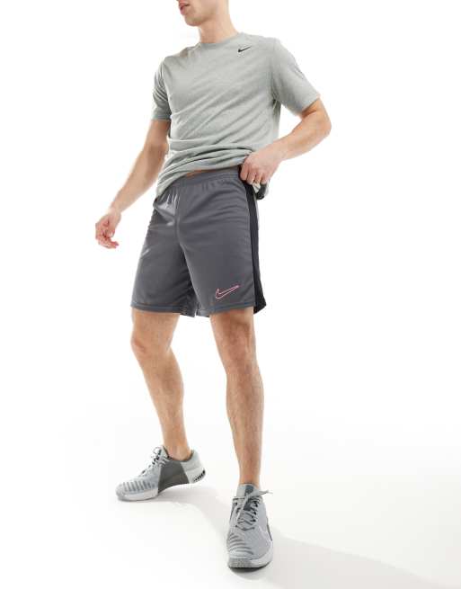 Nike Football Academy shorts in gray ASOS