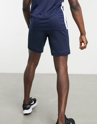 navy nike football shorts