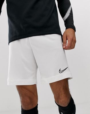 nike academy white shorts