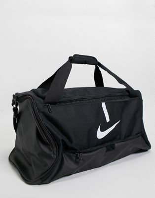 Nike Football Academy small duffel bag In black | ASOS