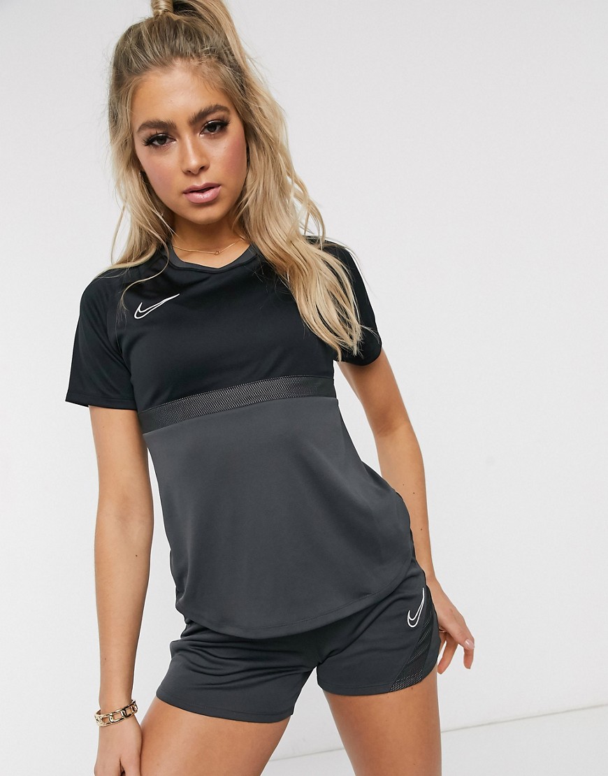 Nike Football – Academy – Svart t-shirt