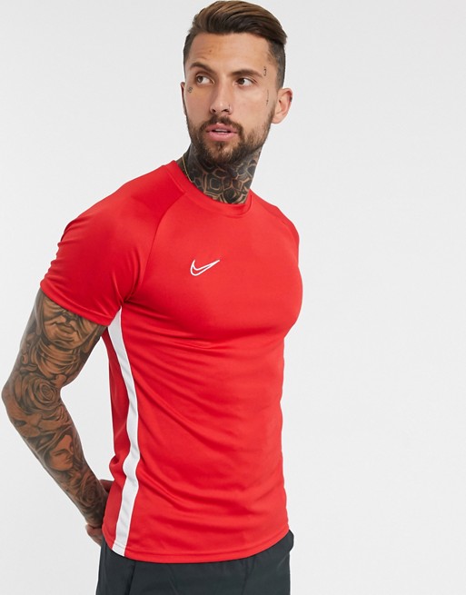 Nike Football academy t-shirt in red